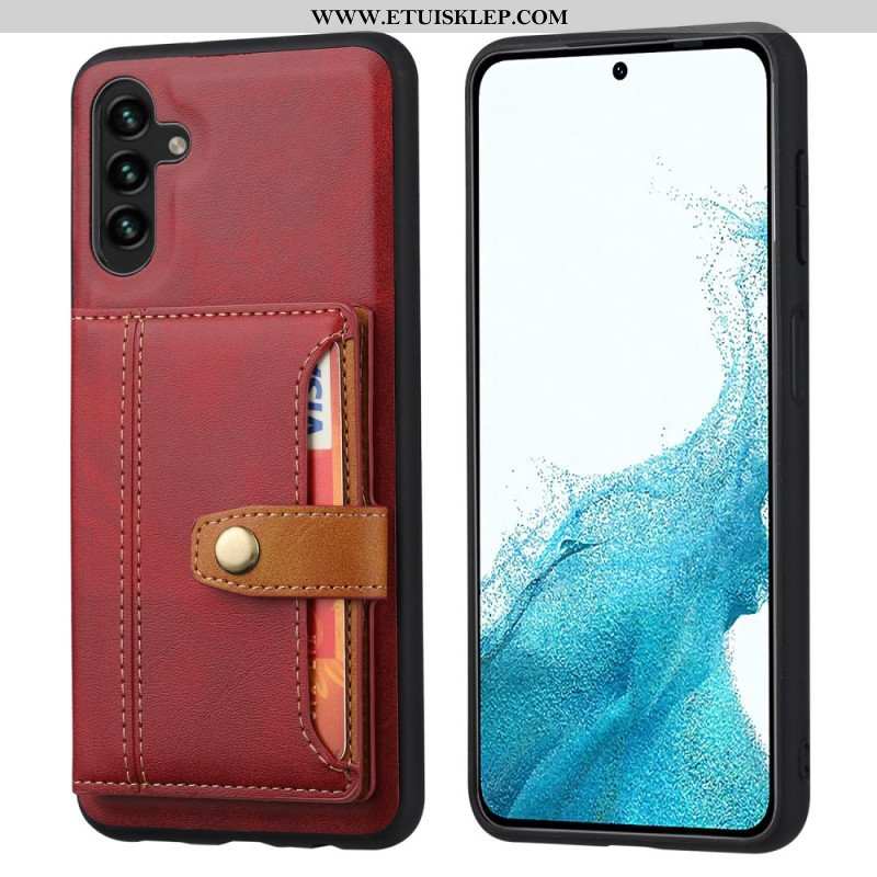 Etui do Samsung Galaxy A54 5G Pasek Podtrzymujący Posiadacza Karty